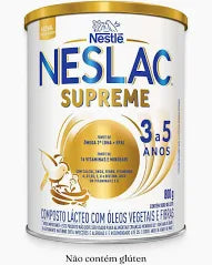 Nestlé Neslac Supreme 3 a 5 Anos (800g)
